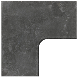 blauwe steen, natuursteen terrastegels, blauw, zwembadhoek, afgeronde hoek